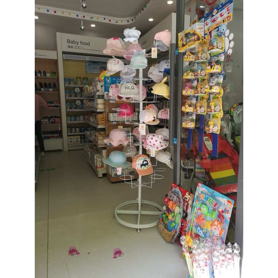 包邮帽架子 帽展示架收纳铁艺欧式挂架衣帽子架帽托落地