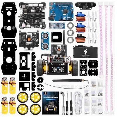 ESP32 and UNO R4 minima 阿克曼智能小车套件V2.0