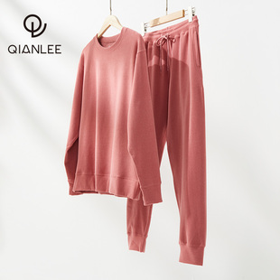 冬季 双面德绒睡衣女秋冬加厚加绒情侣家居服套装 男可外穿2020新款