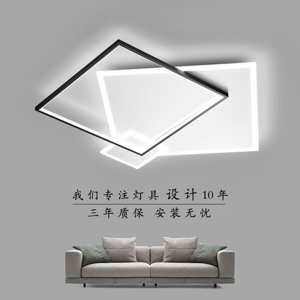 简约卧室吸顶灯北欧现代客厅灯饰网红主卧灯轻奢创意圆形LED灯具