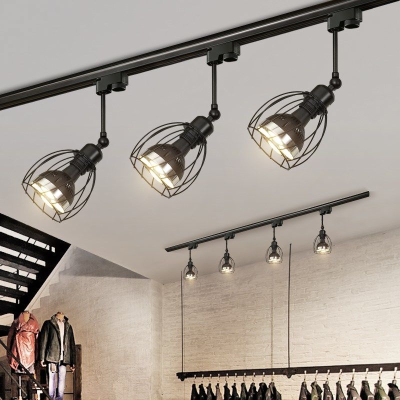 轨道射灯服装店灯客厅灯酒吧台舞蹈室奶茶店店铺商用led复古射灯,家装灯饰光源,嵌入式射灯,淘宝优惠券,粉丝福利购,淘宝优惠卷