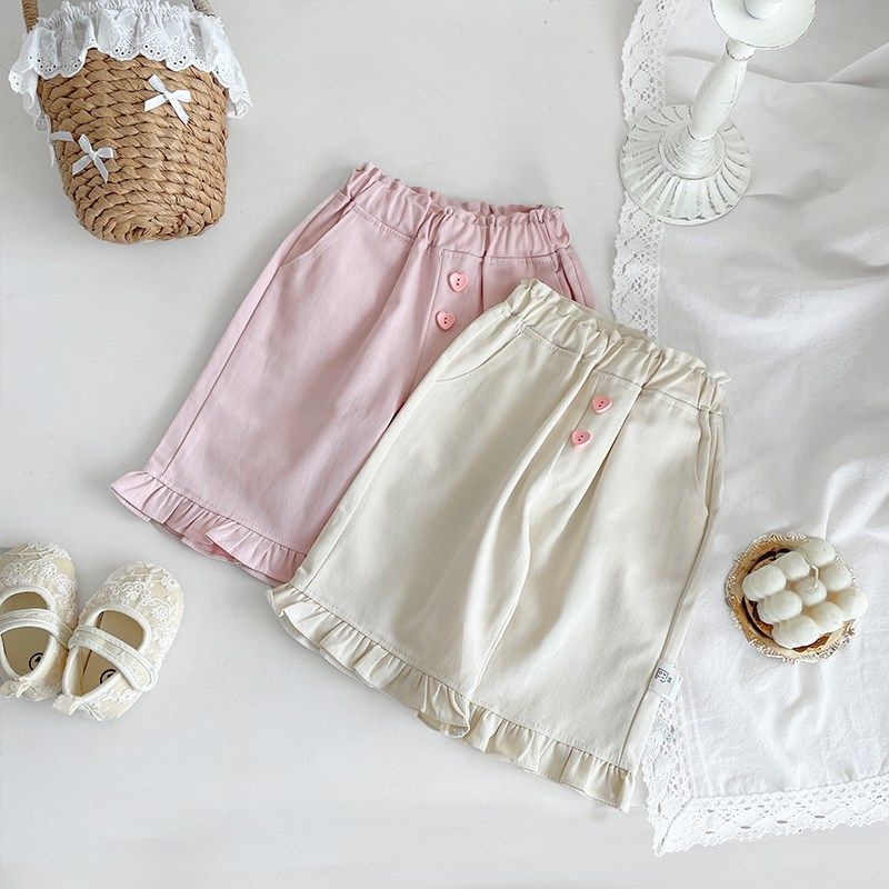 女宝宝春秋装裤子甜美小女童洋气木耳边喇叭裤婴儿休闲百搭阔腿裤,童装/婴儿装/亲子装,裤子,淘宝优惠券,粉丝福利购,淘宝优惠卷