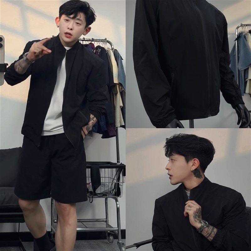 冰感速干防晒衣男夏季薄款户外运动短款立领夹克防晒皮肤衣外套,男装,时尚防晒服,淘宝优惠券,粉丝福利购,淘宝优惠卷