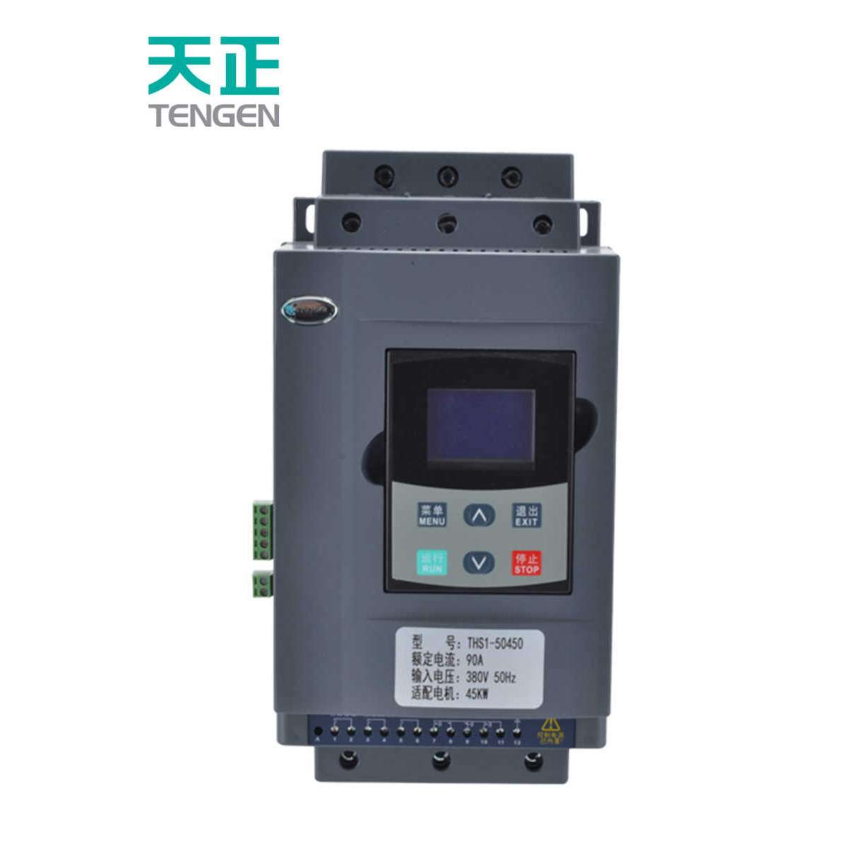 TENGEN天正THS1中文智能型电机软启动器380V三相22/30/55/75/90kw