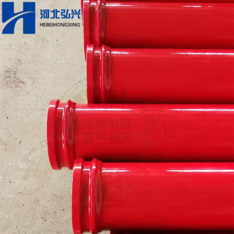 高楼建筑混凝土输送耐磨泵管 DN125*3000双层泵管