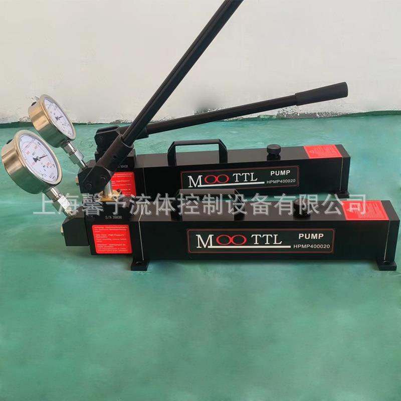 工程超高压手动泵 700bar手动泵铝合金液压泵馨予流体供应