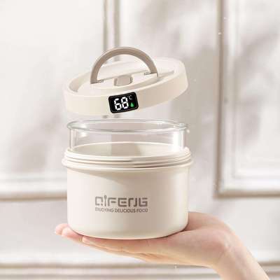 保温玻璃饭盒上班族可微波炉加热2025新款带饭菜神器便当餐盒汤碗