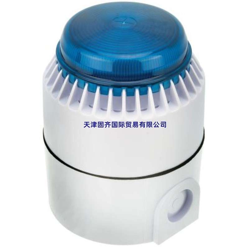 FL/BL/W/D/12V/S EATON声光报警器 白色底座12V直流蓝色灯罩103dB