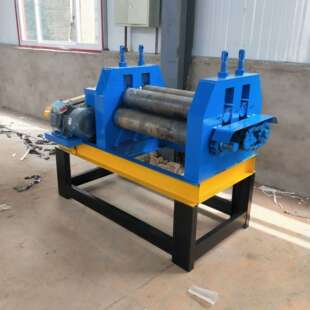 厂家供应 全自动不锈钢板压平机  金刚网校平机小型电动压平机