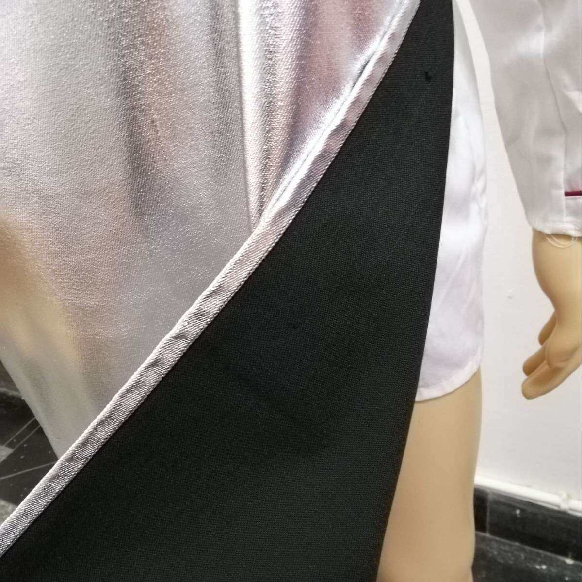 工业阻燃隔热防火围裙耐热铝箔围裙热加工围裙隔热服电焊工围裙