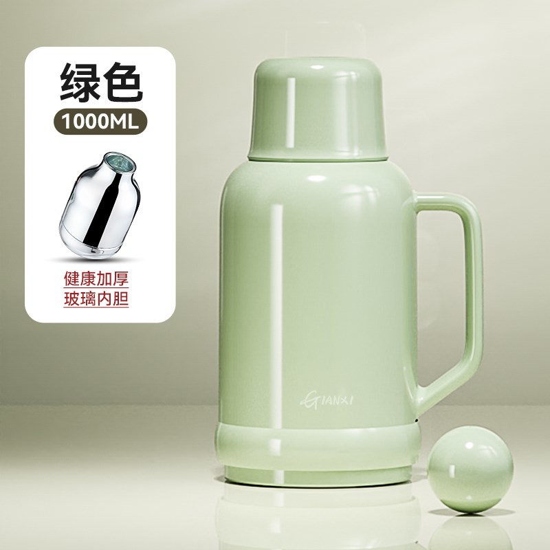 保温壶2024新款家用保温水壶大容量暖水K瓶玻璃内胆热水壶开水暖