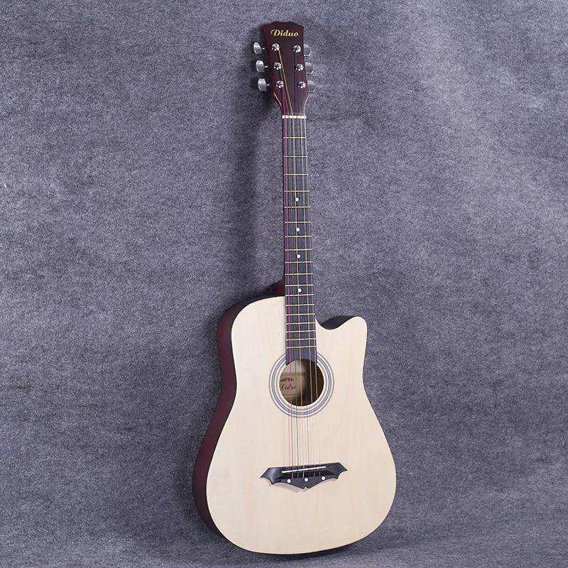 吉他38寸大量现货民谣吉他民谣木吉他初学者练习琴普及jita吉