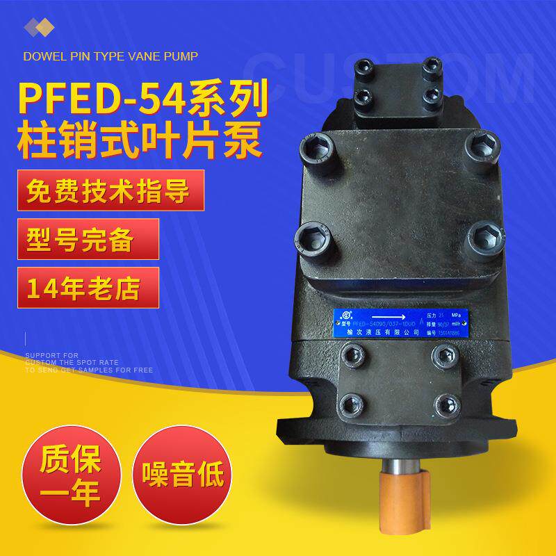 PFED-54系列柱销式双联叶片泵 榆次大孚液压单吸式定量叶片泵