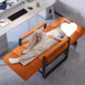 躺椅办公室午休午睡家用折叠靠背椅电脑椅可坐可躺两用懒人沙发椅