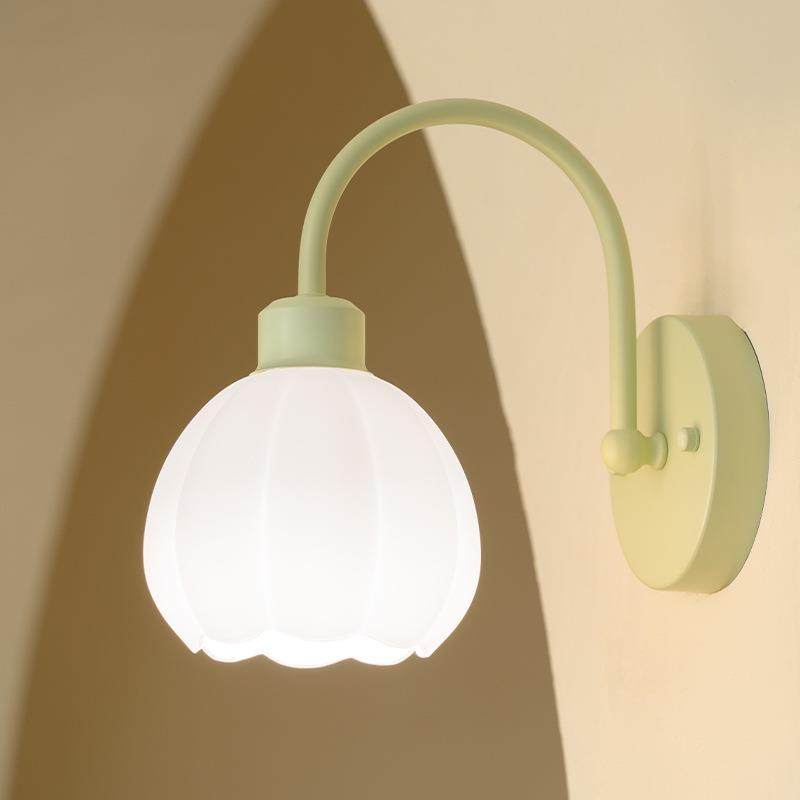 北欧现代简约led灯奶油风灯具卧室女儿房法式奶油南瓜壁灯,鲜花速递/花卉仿真/绿植园艺,割草机/草坪机,淘宝优惠券,粉丝福利购,淘宝优惠卷