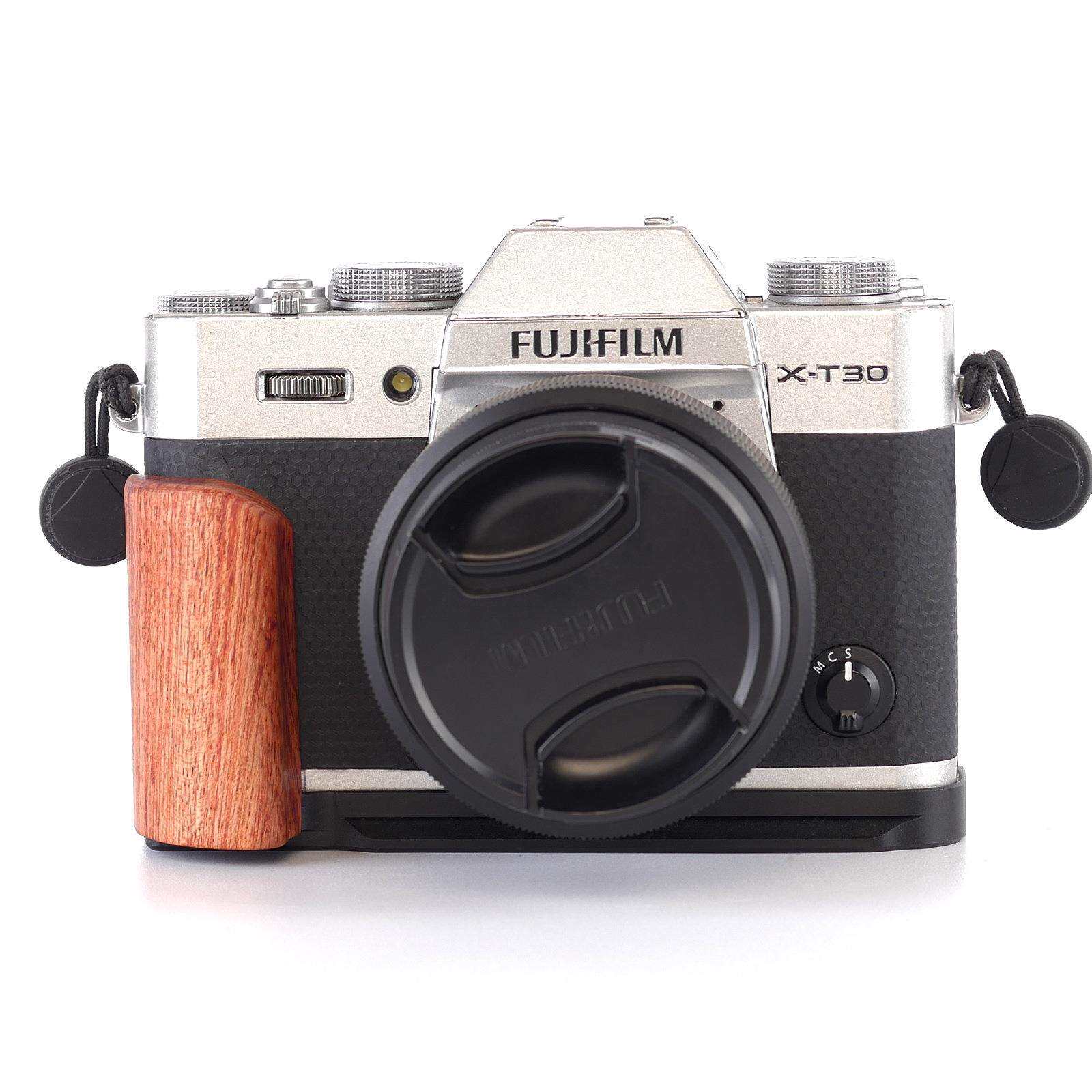适用富士XT30/XT30ii实木手柄 fulifilmXT30 XT20 XT10花梨木手柄