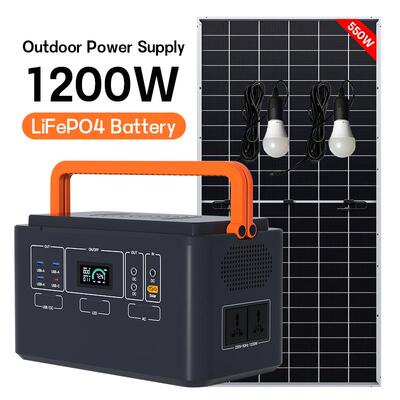 1200WSolar energy storage power supply太阳能储能电源户外电源