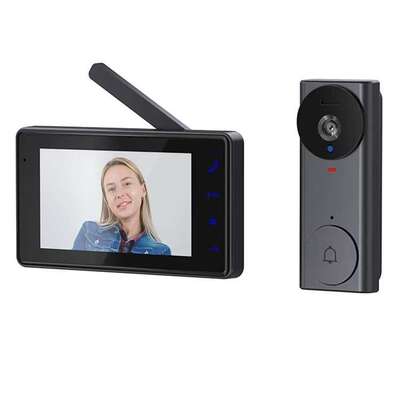 外贸 新品M17A智能可视对讲门铃 家用2.4G 无线 Visual Doorbell