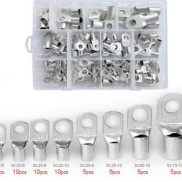 跨境电商货源SC系列窥口铜接线端子120pcsTerminals
