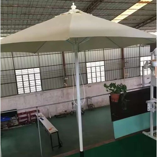 豪华罗马户外伞天井花园铝方形挂伞铁架涂层自动遮阳露台野营