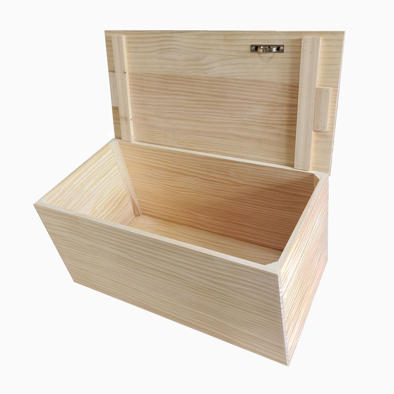 实木储物箱榻榻米木箱家用卧室拼床收纳衣服大号飘窗柜可坐木箱子