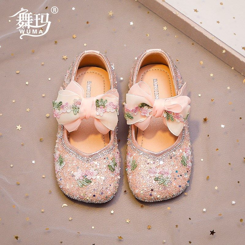 女童鞋子儿童公主水晶鞋2024新款春秋款小女孩秋季中国风软底皮鞋,童鞋/婴儿鞋/亲子鞋,水晶/水钻鞋,淘宝优惠券,粉丝福利购,淘宝优惠卷