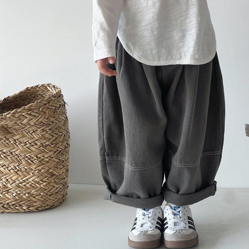 冬小瓜男女童春秋裤子新款韩版小孩哈伦裤宝宝洋气休闲长裤萝卜裤,童装/婴儿装/亲子装,裤子,淘宝优惠券,粉丝福利购,淘宝优惠卷