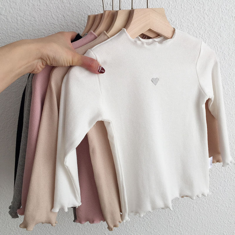 秋季宝宝白色打底衫女纯棉婴儿女婴小童秋衣女童长袖t恤儿童上衣,童装/婴儿装/亲子装,T恤,淘宝优惠券,粉丝福利购,淘宝优惠卷