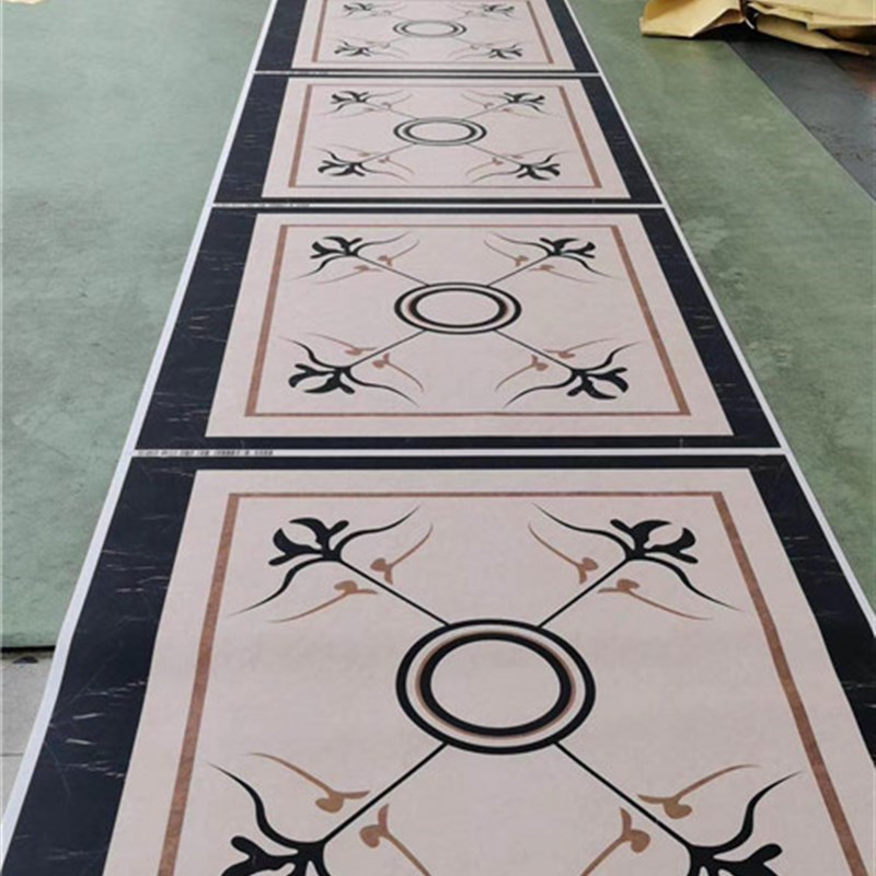 定制3D打印pvc塑胶地板影剧院展会主题酒店幼儿园私人公馆电梯垫