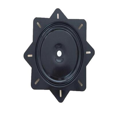 JY-C105满珠加厚铁转盘电视万向盘旋转椅底座转盘家具电脑桌12寸