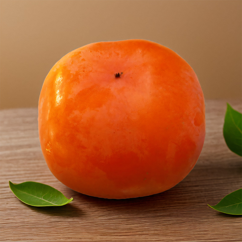 精选2a级云南脆柿子冰糖心柿子日本次郎保山甜柿新鲜水果硬柿大果