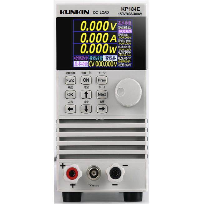 KUNKIN广勤电子负载仪KP182C/150V20A200W电池容量内阻保护板检测