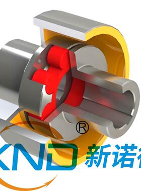 MLL5型带制动轮梅花形弹性联轴器/MLL5带刹车轮联轴器/GB5272-85