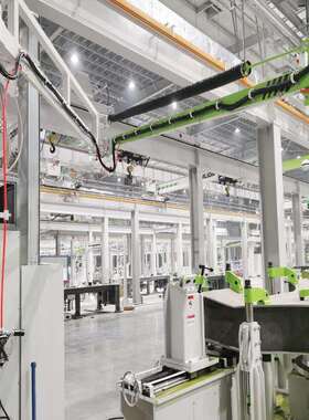 送丝机悬臂JDB300230-30弹簧式操作机支架 钢结构 空间臂操作灵活