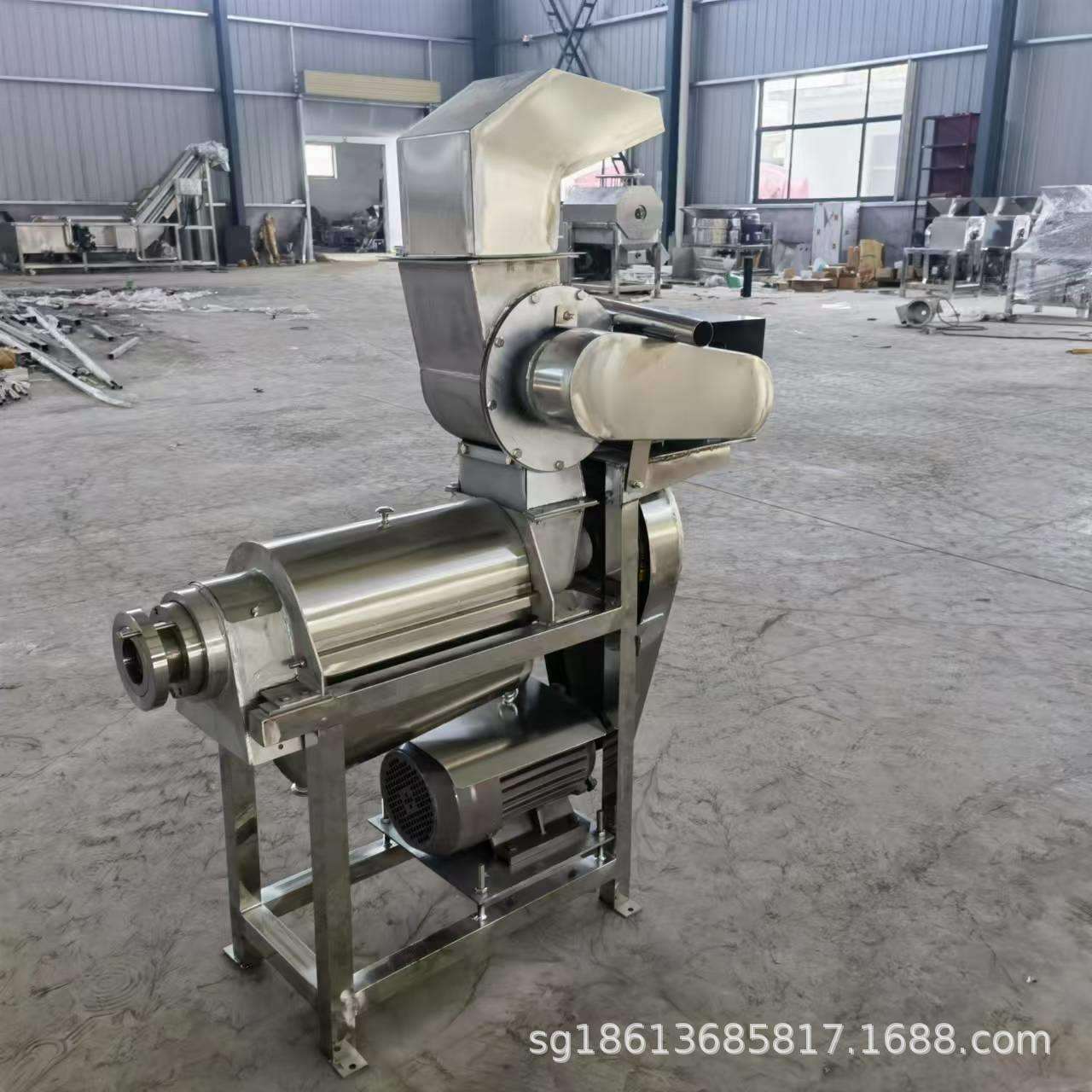 商用油甘果螺旋榨汁机 橄榄橘子去核打浆机 全自动大型水果打汁机