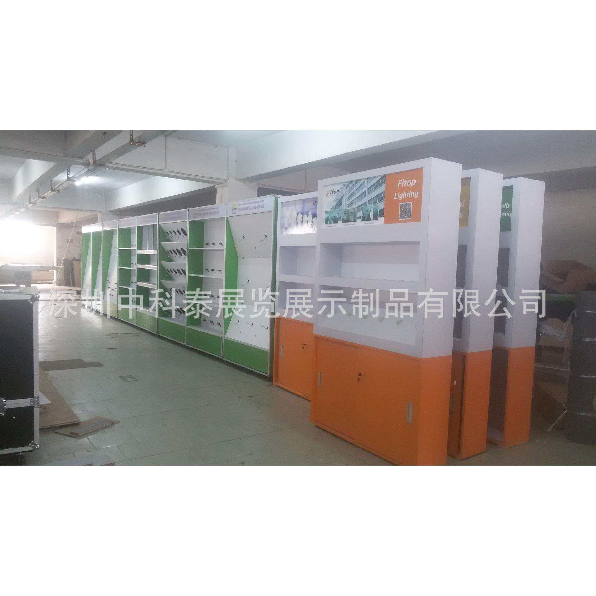 专业设计定 做LED灯具展示柜LED展示柜多功能照明产品展示柜