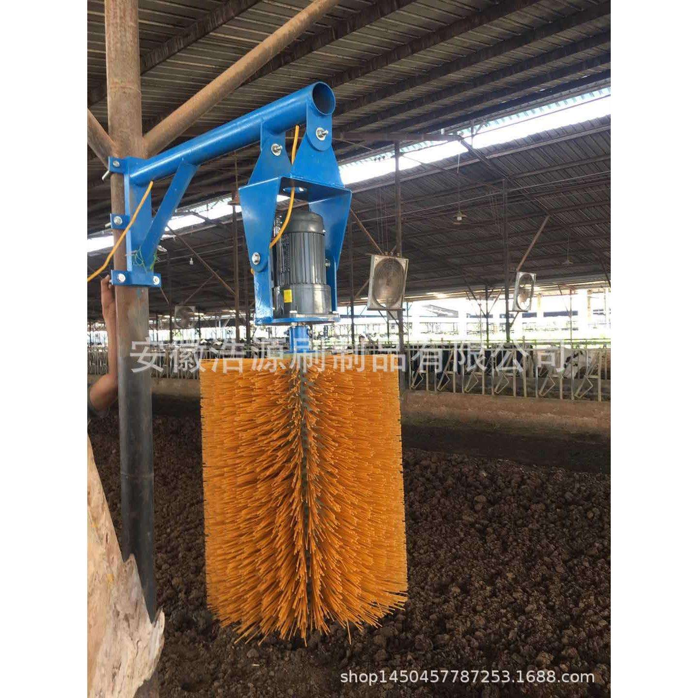 厂家销售全自动奶牛按摩刷可加工生产高弹性牛体刷耐磨牛体刷