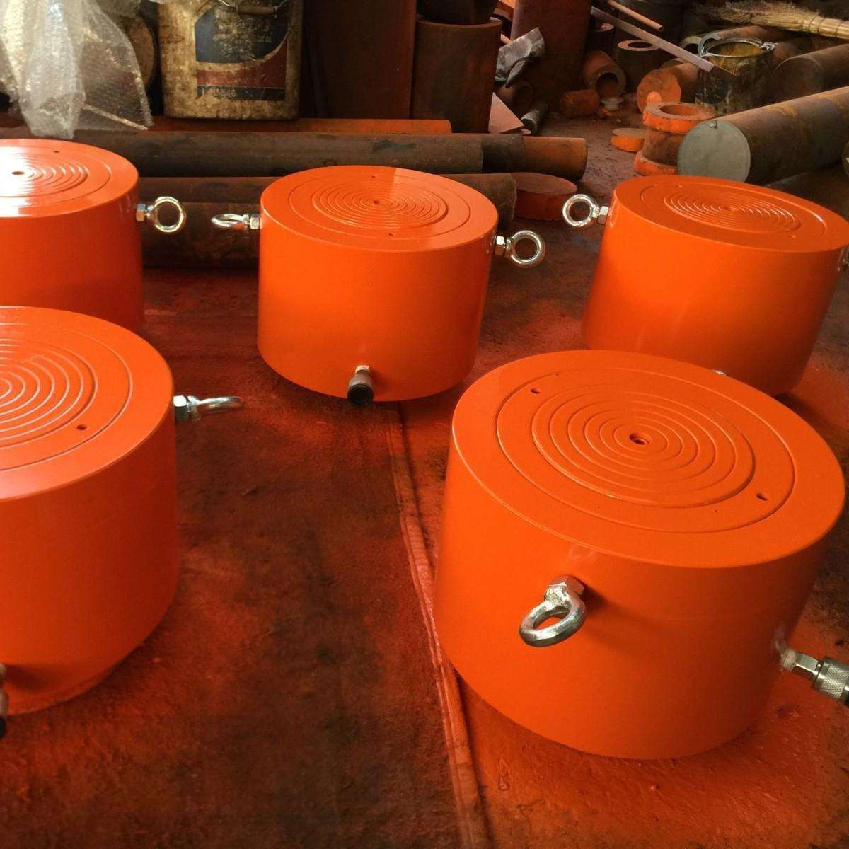 薄型液压千斤顶 30T50T75T100T150T 桥梁同步薄型千斤顶 电动同步