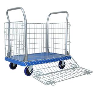 车网框手推车笼车静音周转车仓储笼推车搬运车万向轮仓储物流