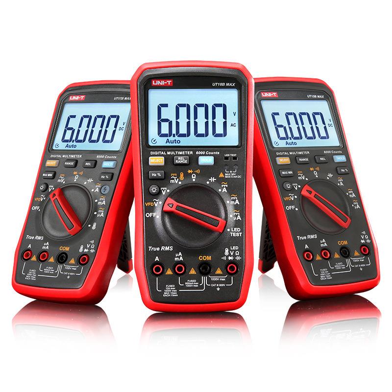 优利德(UNI-T)UT15/17/18BMAX真有效值万用表高精度数显智能维修