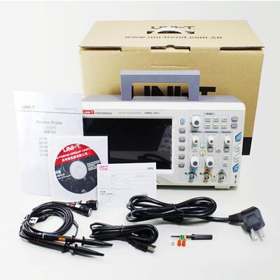 优利德UTD2102CEX数字示波器 100M带宽双通道荧光 数字存储示波器