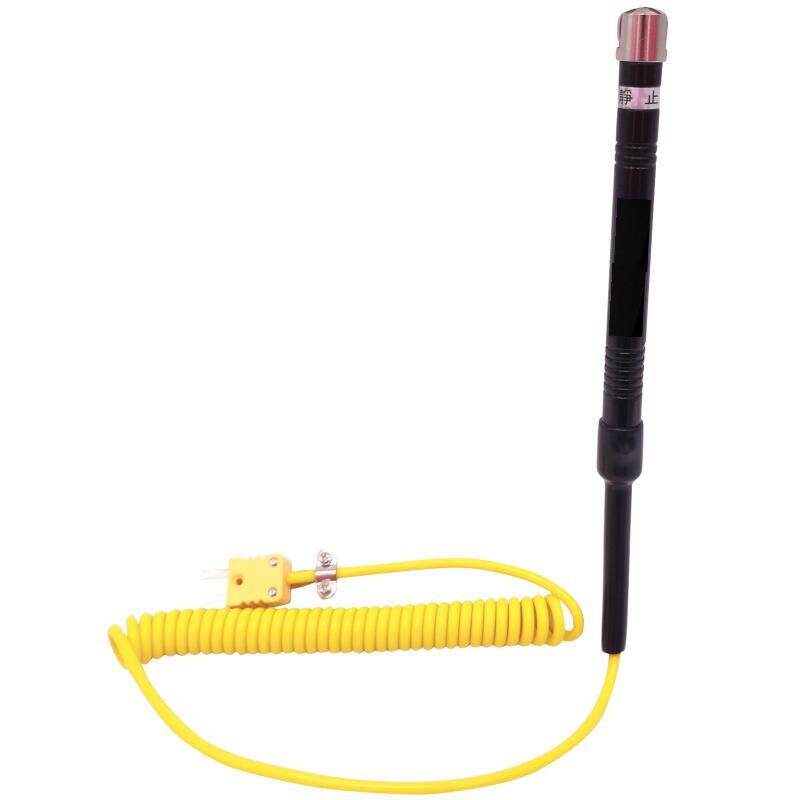 TP-K03笔式K型表面热电偶片状加厚耐用网状灵敏固体表面温度探头