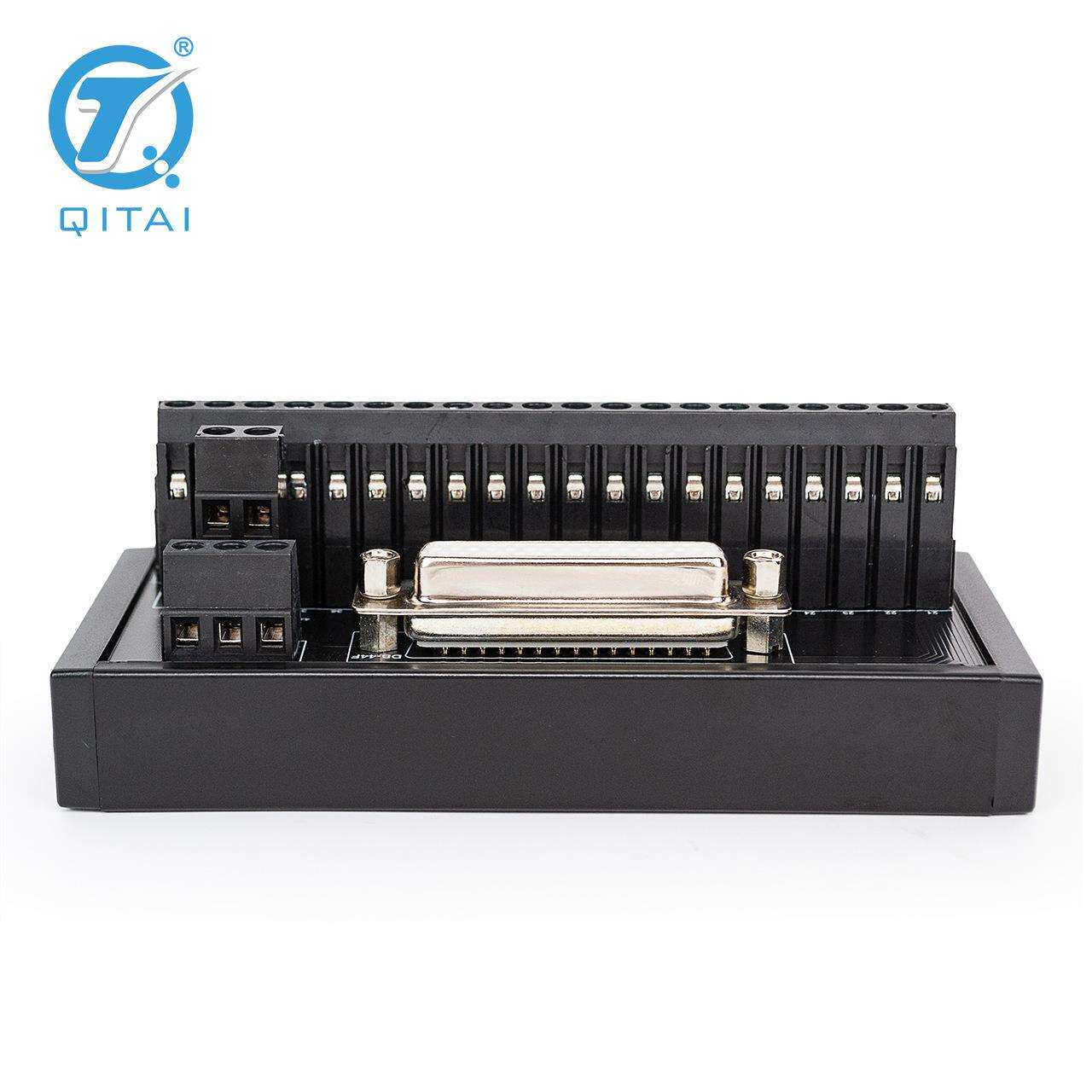 QMT04A端子台44位D-SUB连接器公头转接板连接器接线中继端子台