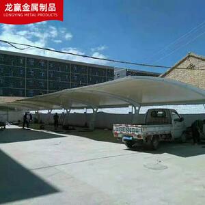 雨棚遮阳棚景观棚安装设计 景观棚遮阳户外公园 膜结构支持制定