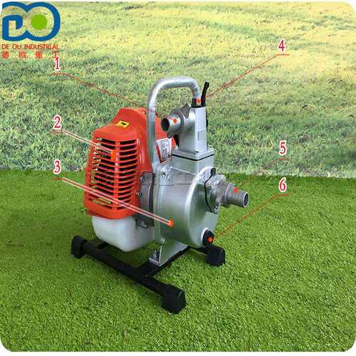 WP10A型自吸水泵 二冲程汽油机排水泵 园林花草灌溉抽水工具