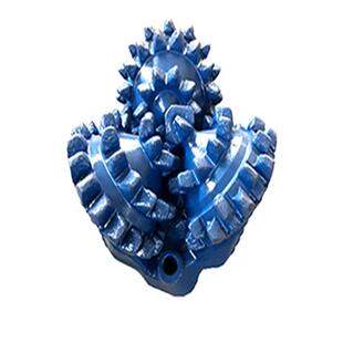 三牙轮镶尺钻头钢尺钻头牙轮掌片岩心钻探井地热井用矿用牙轮钻头