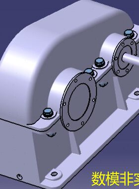 单辑13D减速器几何数箱三CADCata维圆柱减速机可模型级直齿轮i编