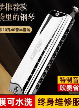 TOST40阶专业音 演奏半练习东方P学生孔音初学入门口琴无AE膜鼎10