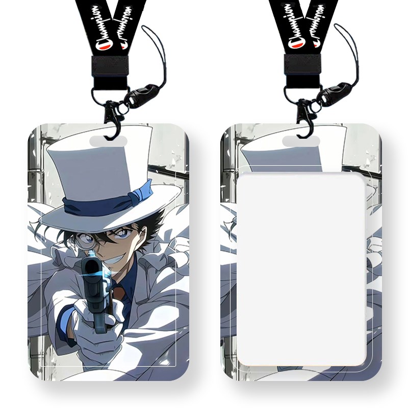 学生校园卡公交地铁卡工作证校卡饭卡开学用N品带挂绳怪盗基德卡