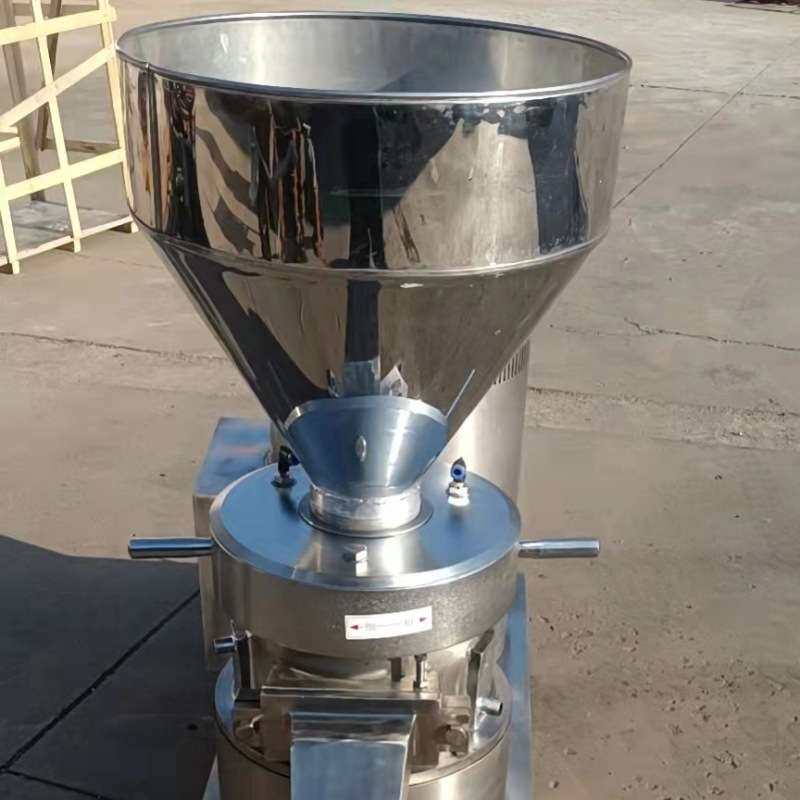 不锈钢南瓜红枣磨浆机 卧式油漆油墨胶体磨 商用鱼骨虾头酱胶体磨